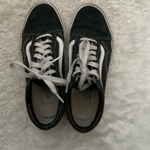 Black old skool vans